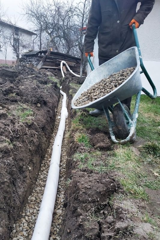 Contact About Yard Drainage Ditch Installation