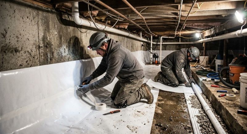 Cellar Waterproofing in Birmingham, AL