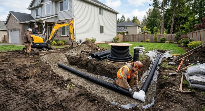 Drainage Line Replacement in Tuscaloosa, AL