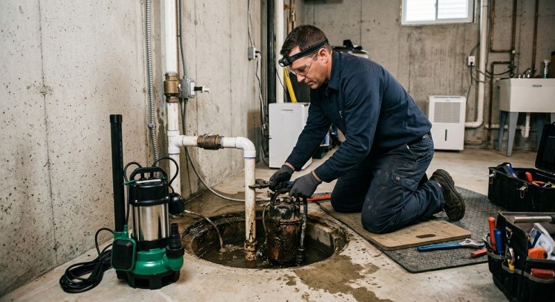 Drainage Pump Installation in Tuscaloosa, AL