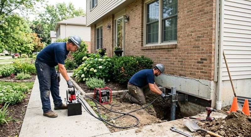 Foundation Jacking in Columbus, OH