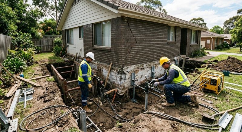 Foundation Underpinning in Sarasota, FL