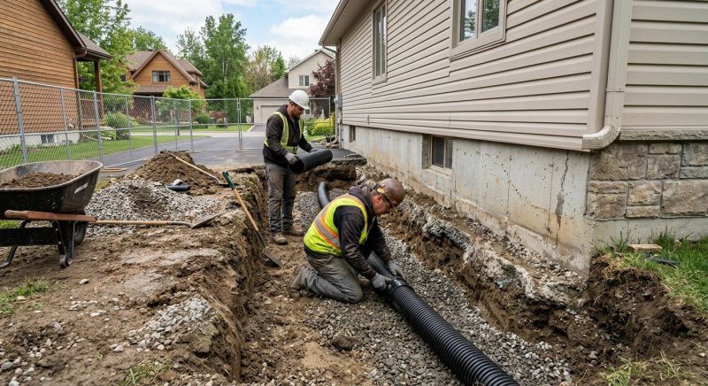 House Drainage Installation in Birmingham, AL