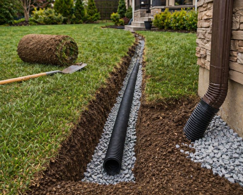 Landscape Drainage in Birmingham, AL