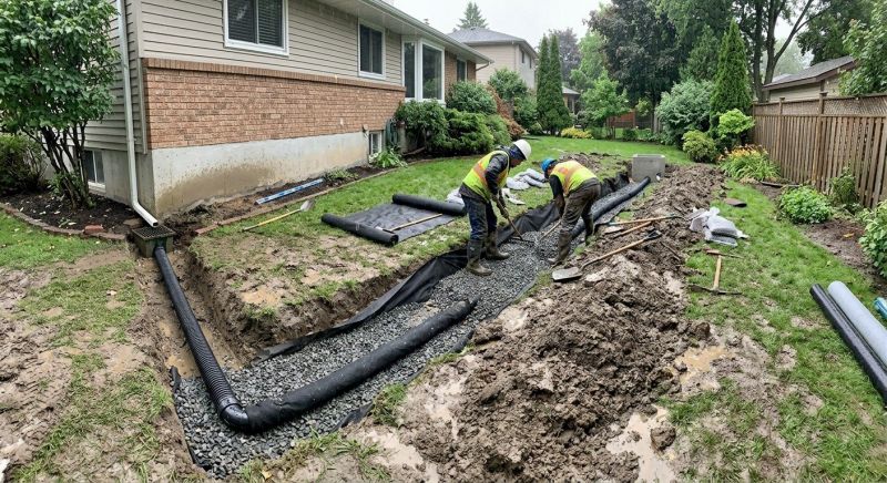 Porch Drainage Installation in Birmingham, AL