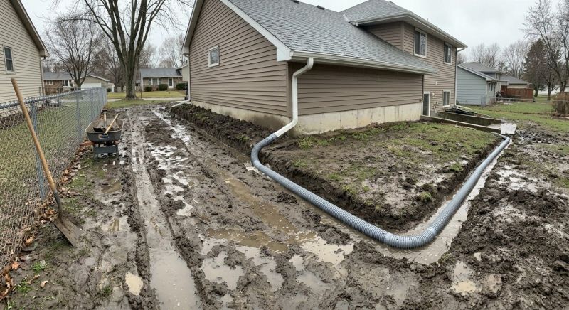Water Drainage Installation in Birmingham, AL