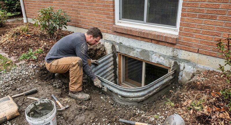 Window Well Waterproofing in Alpharetta, GA